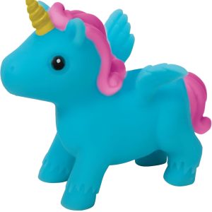 Schylling Itsy Bitsy Unicorn Squeezable and Stretchable Toy - Color May Vary (Pack of 1)