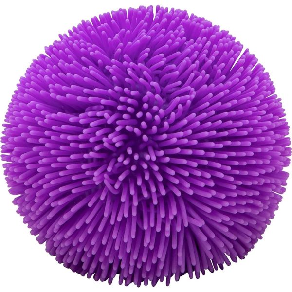 NeeDoh Shaggy Ball - Neon Squishy - 3 Pack